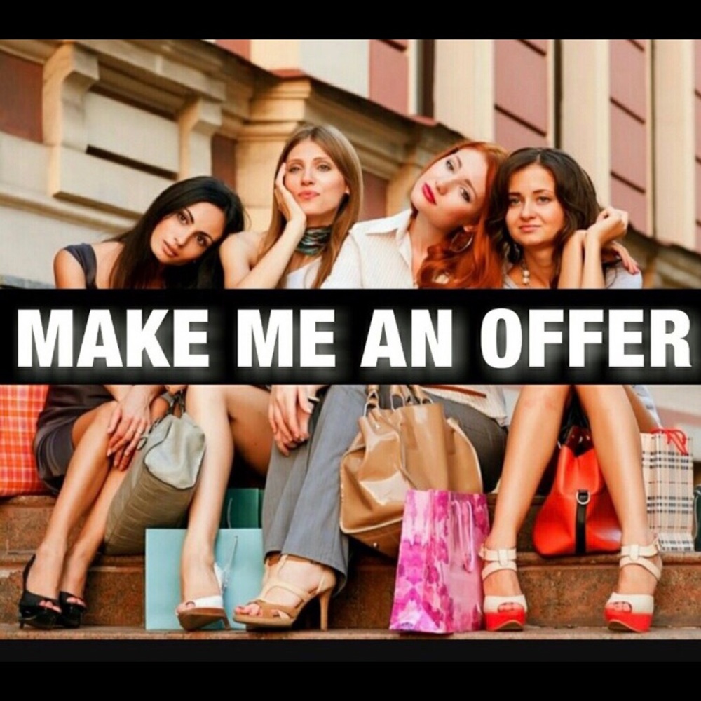 Don’t be afraid to make an offer!! I 💜 offers!